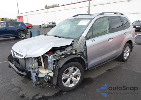 2014 Subaru Forester 2.5I Premium z USA, uszkodzony, nr VIN JF2SJAGC5EH403610